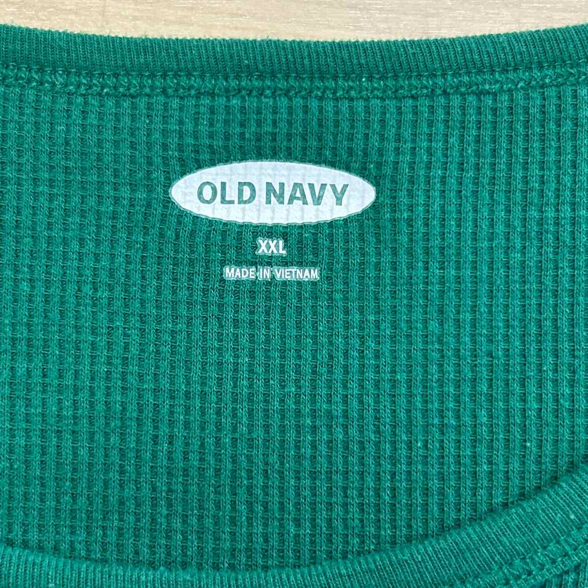 Old Navy Size XXL Green Long Sleeve