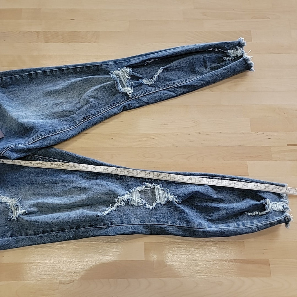 Indigo Rein Size 9 Blue Recycled Denim Curvy Fit NWT