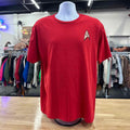 Fruit of the Loom Men's Size L Red MENS Short Sleeve Shirt