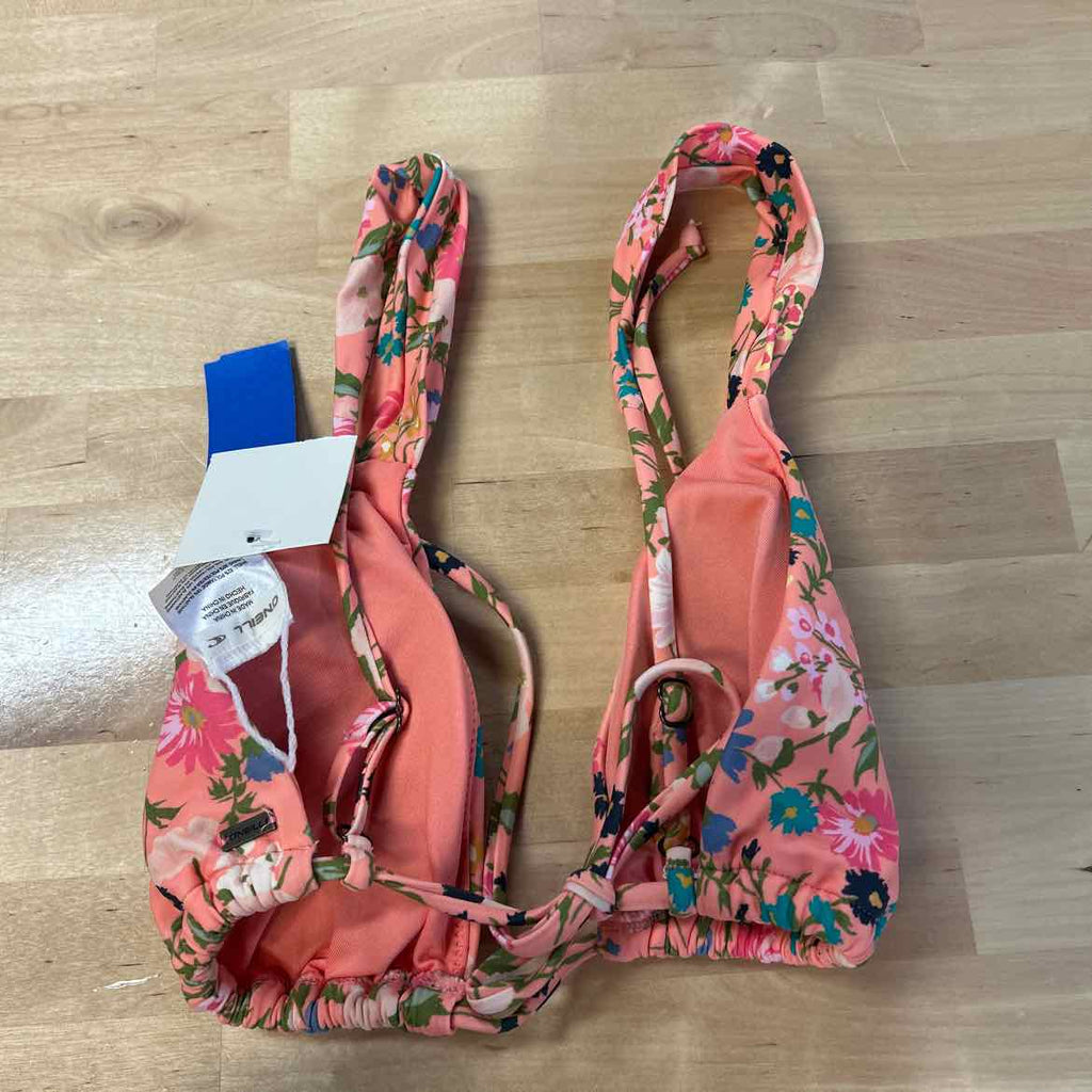 O'Neil Size XL Kelly Floral Menorca Bikini Top