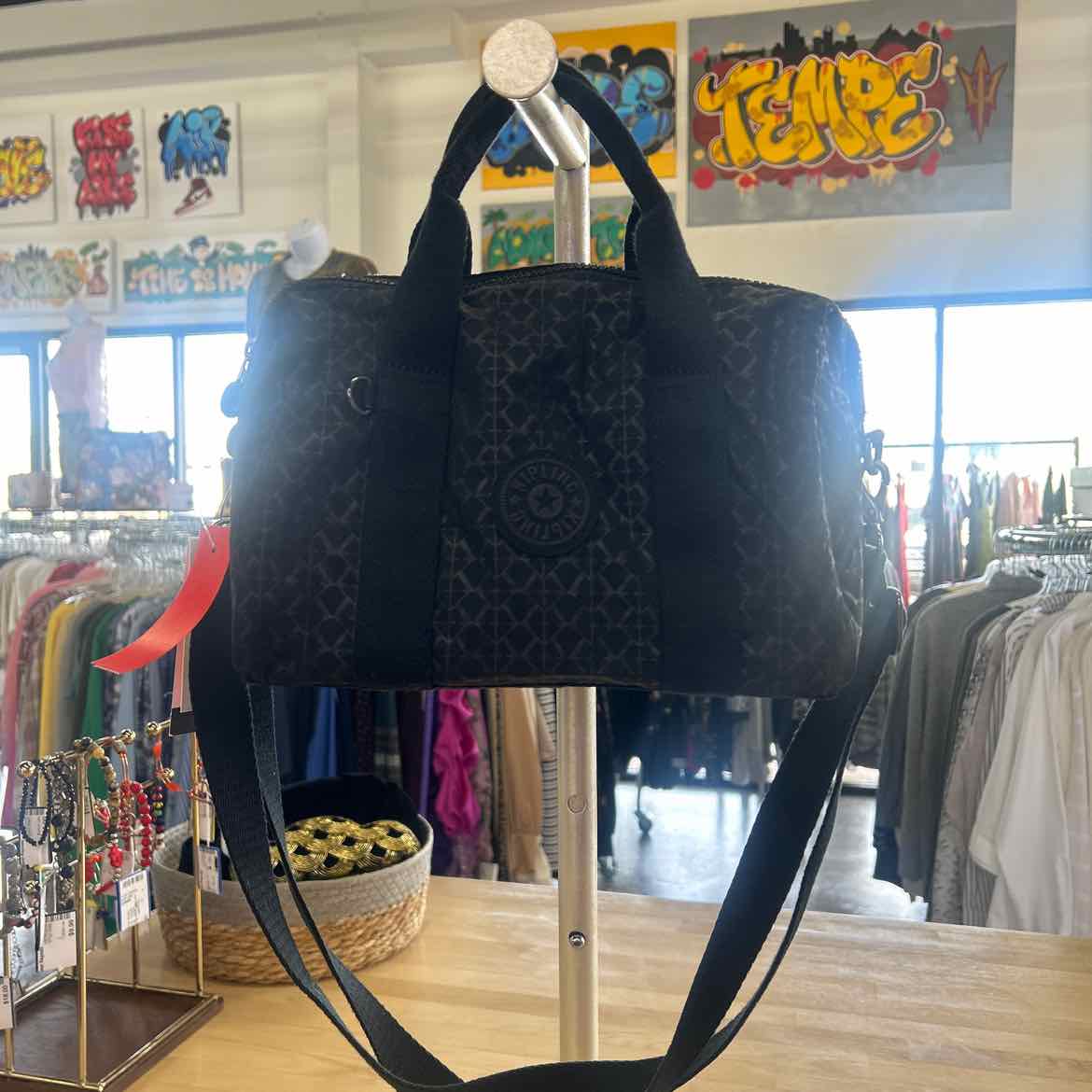 Kipling Bina Small Crossbody Bag - Signature Embossed