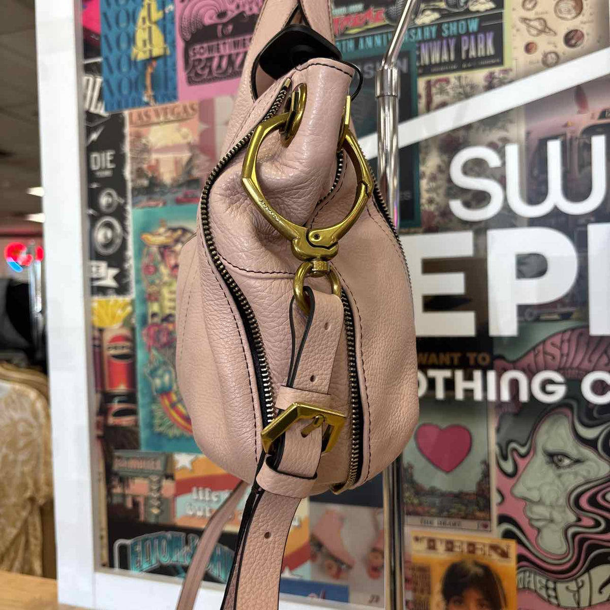 ORYANY Pink Leather Purse