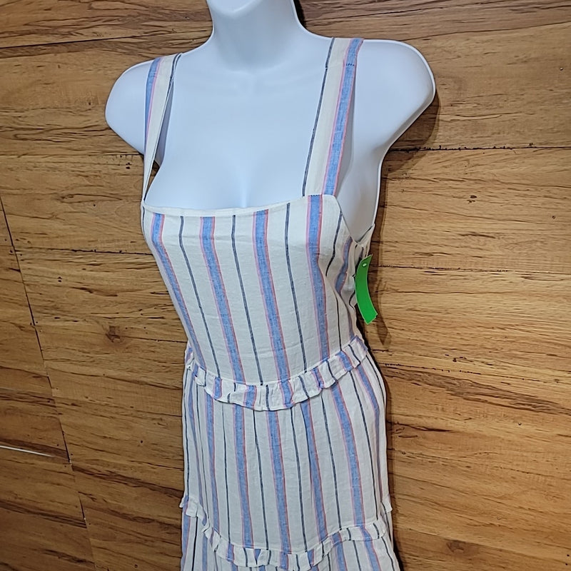 Rails Size M Red White Blue Dress