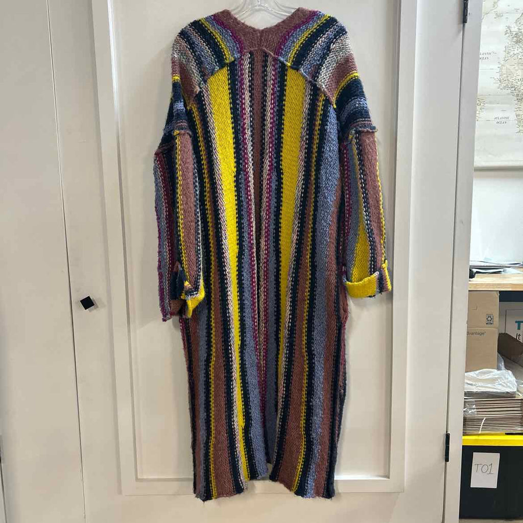 Anthropologie Size XS Purple Preloved Duster