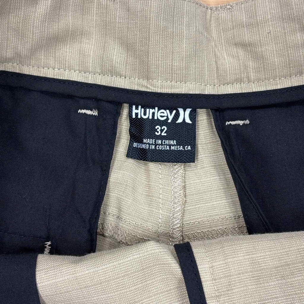 Hurley Men's Size 32 Men's Turner 21" Walk Shorts - Khaki