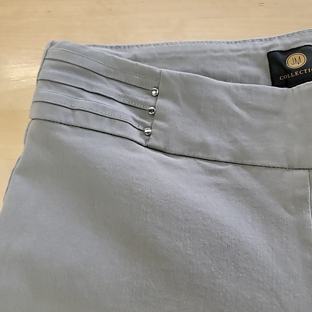 JM Collection Size S Gray Pants