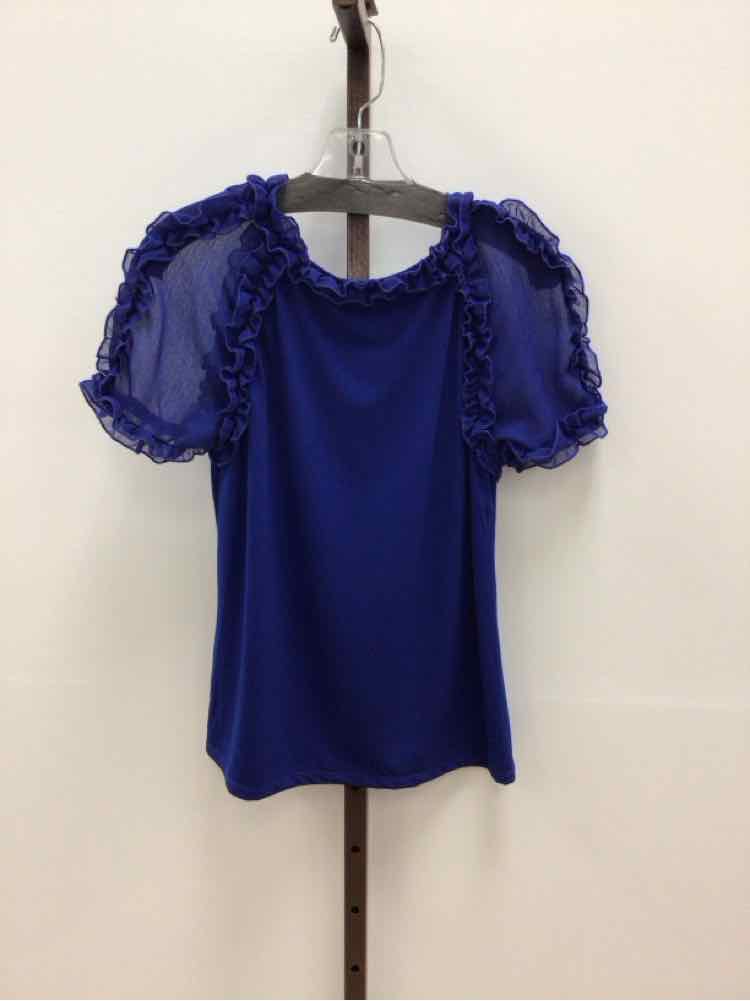 Adiva Size M Blue Preloved Blouse SS