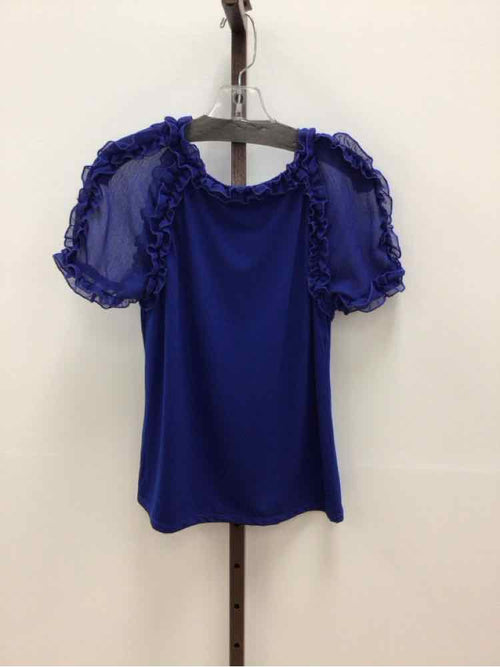 Adiva Size M Blue Preloved Blouse SS