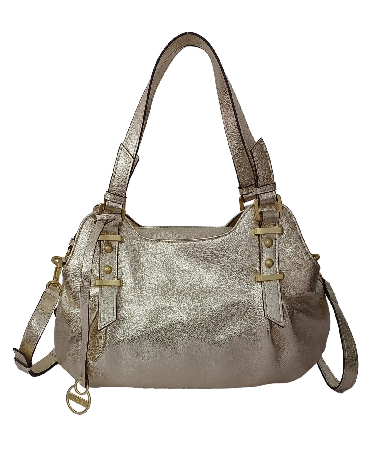 Lodis Skylar Leather Satchel - Gold