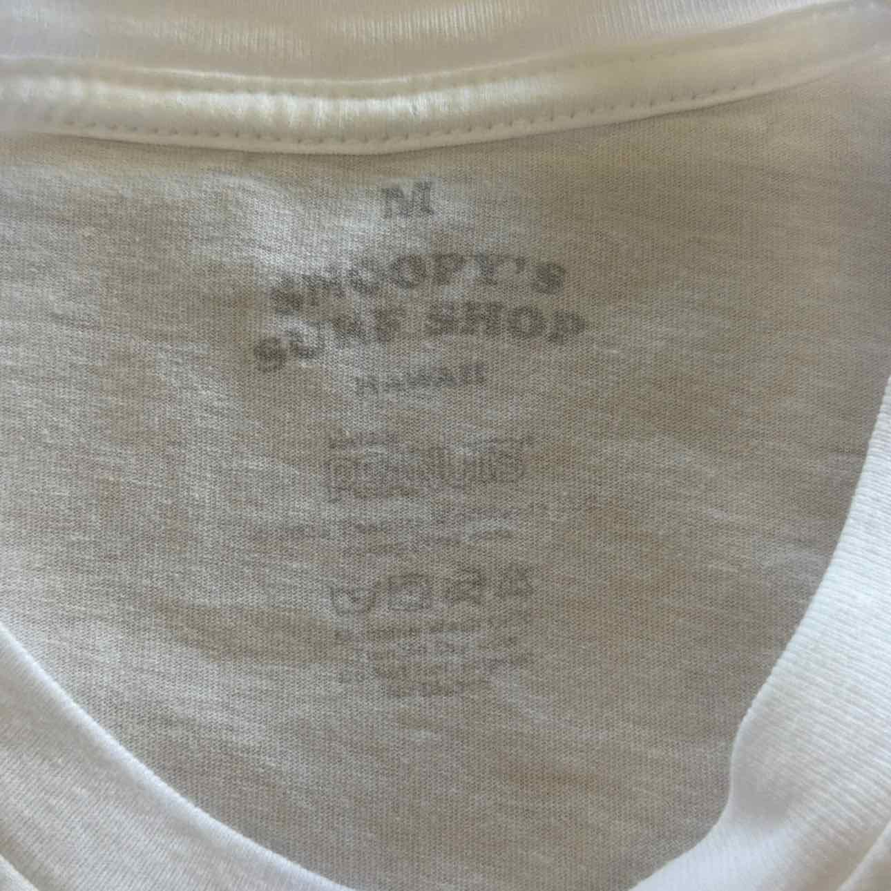 Peanuts Size M White Preloved Longsleeve