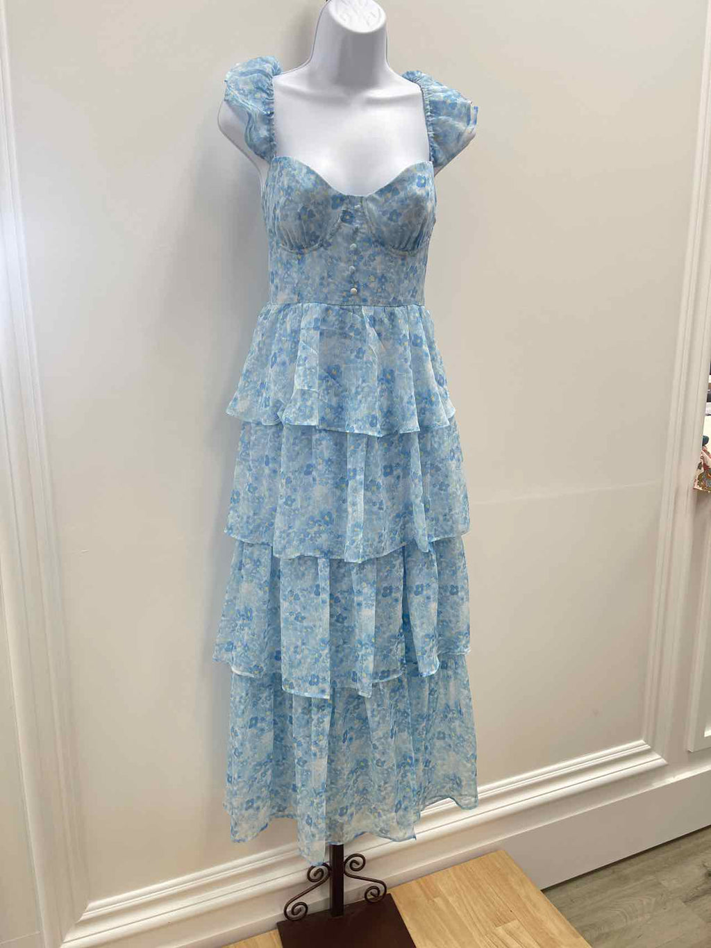 astr Size M Blue New Dress