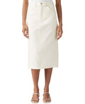 Levi's Women's Cotton High-Rise Back-Slit Denim Skirt - Truth Slip