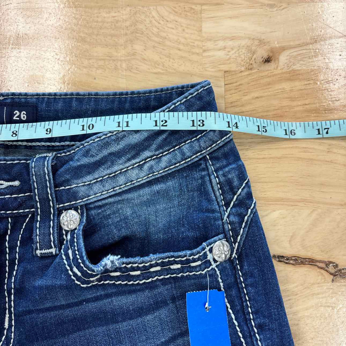Miss Me Size 26 Blue Preloved Jeans