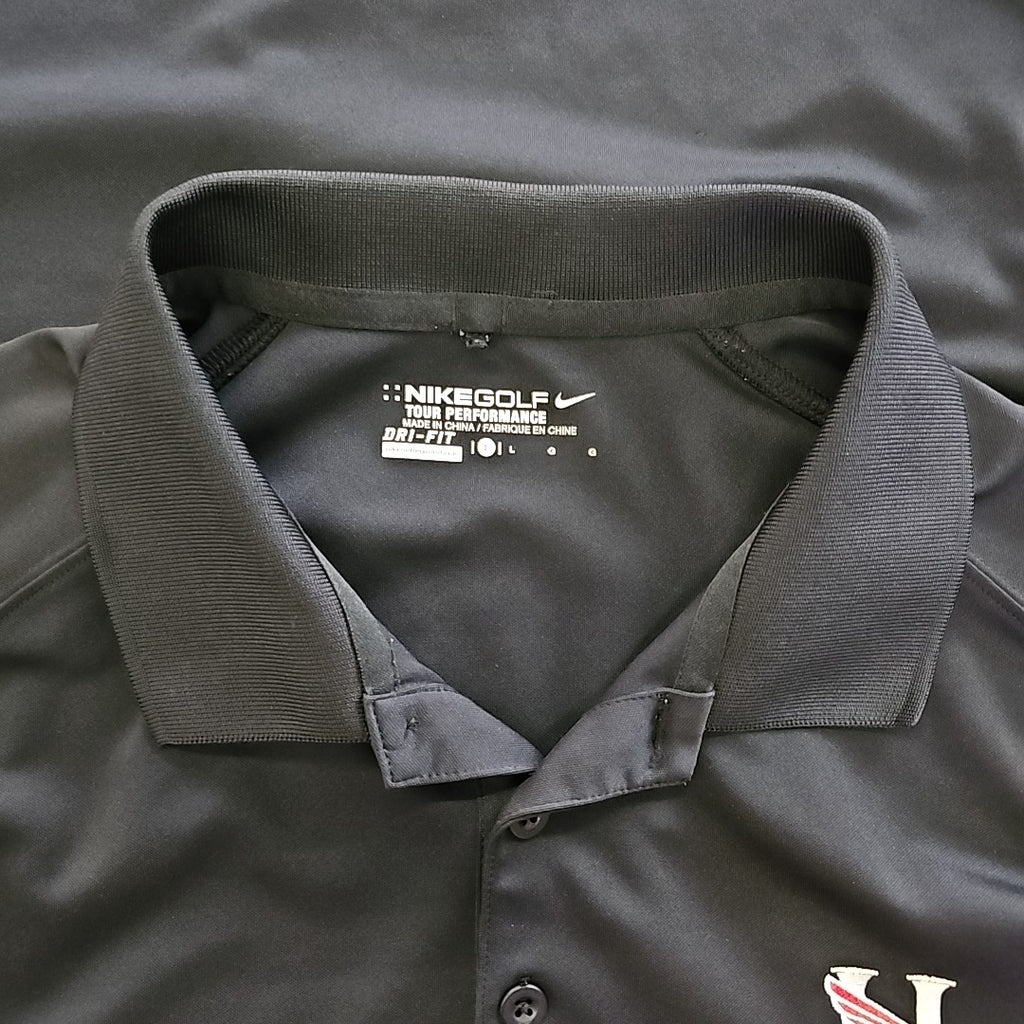 Nikegolf Size L Black MENS Athletic Tee