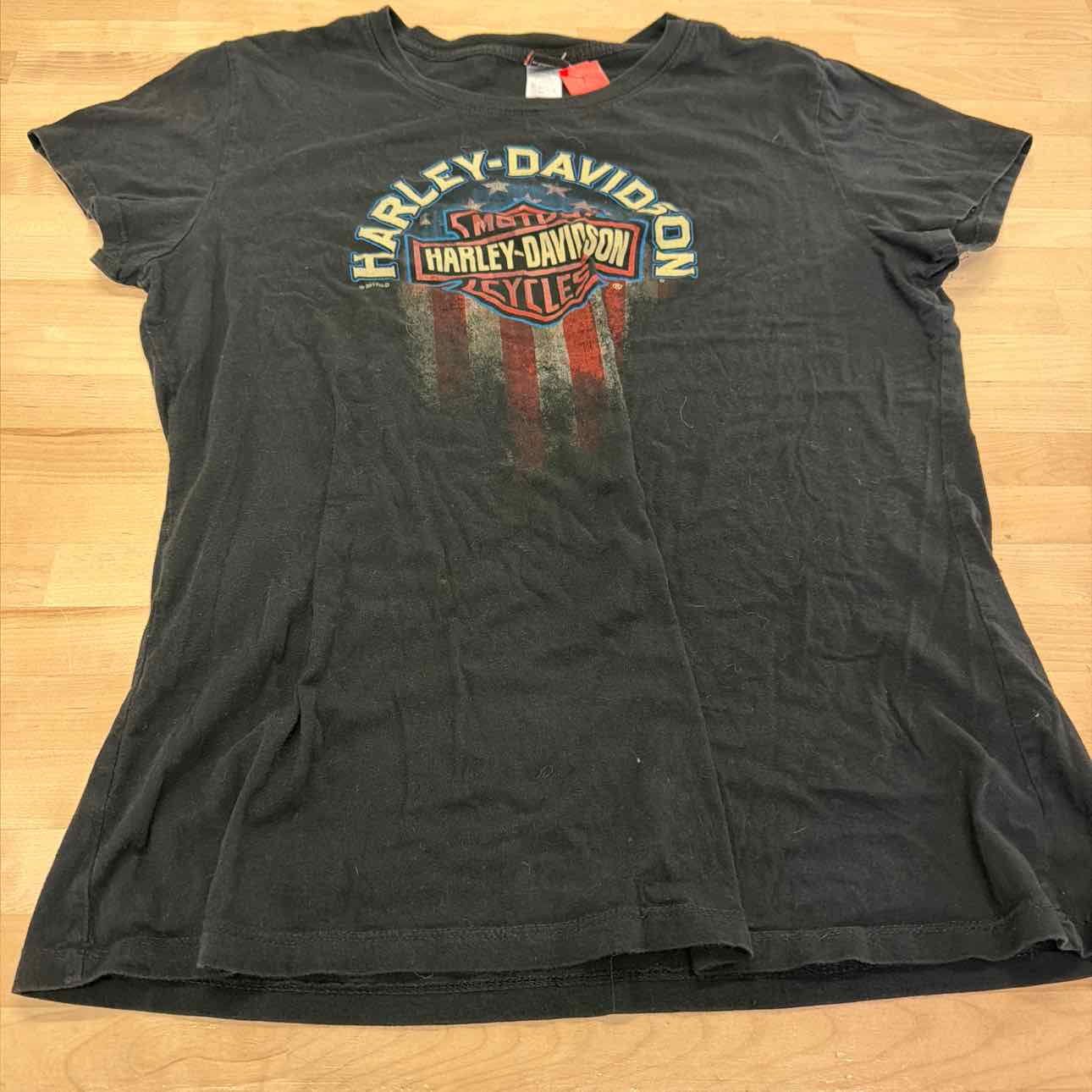Harley Davidson Size 2X Black Preloved Shirt