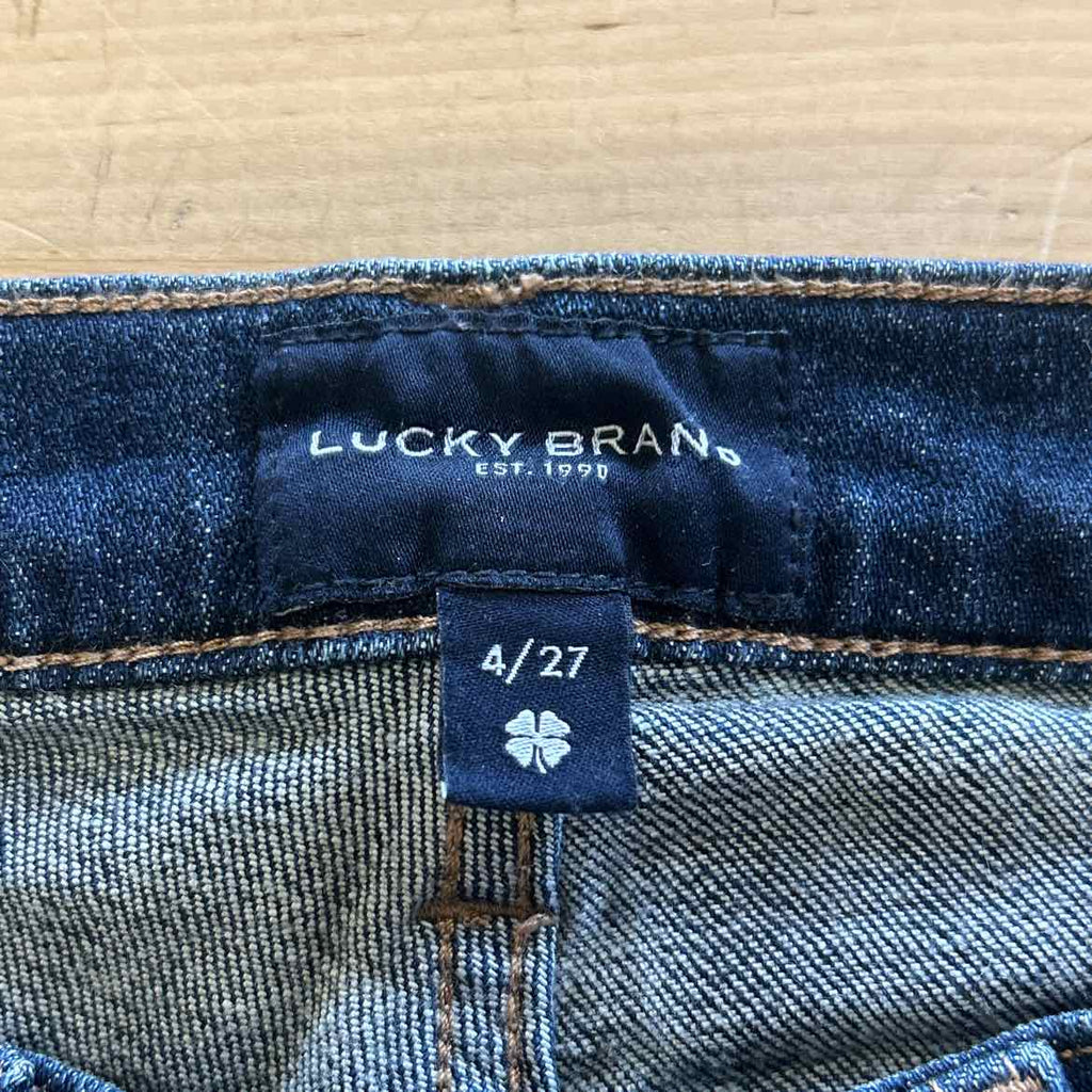 Lucky Brand Size 4 Blue Denim Preloved Jeans