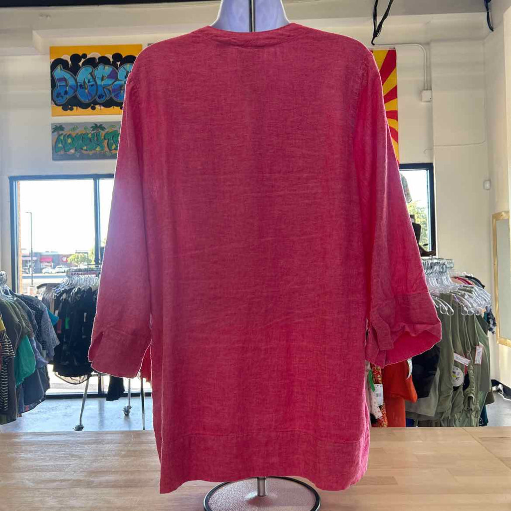 Lands End Size M Pink Preloved Tunic