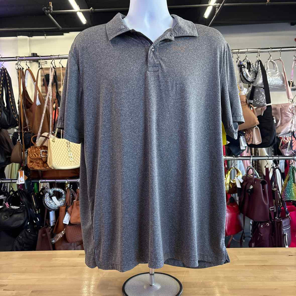 32 degrees Size XXL Gray MENS Polo