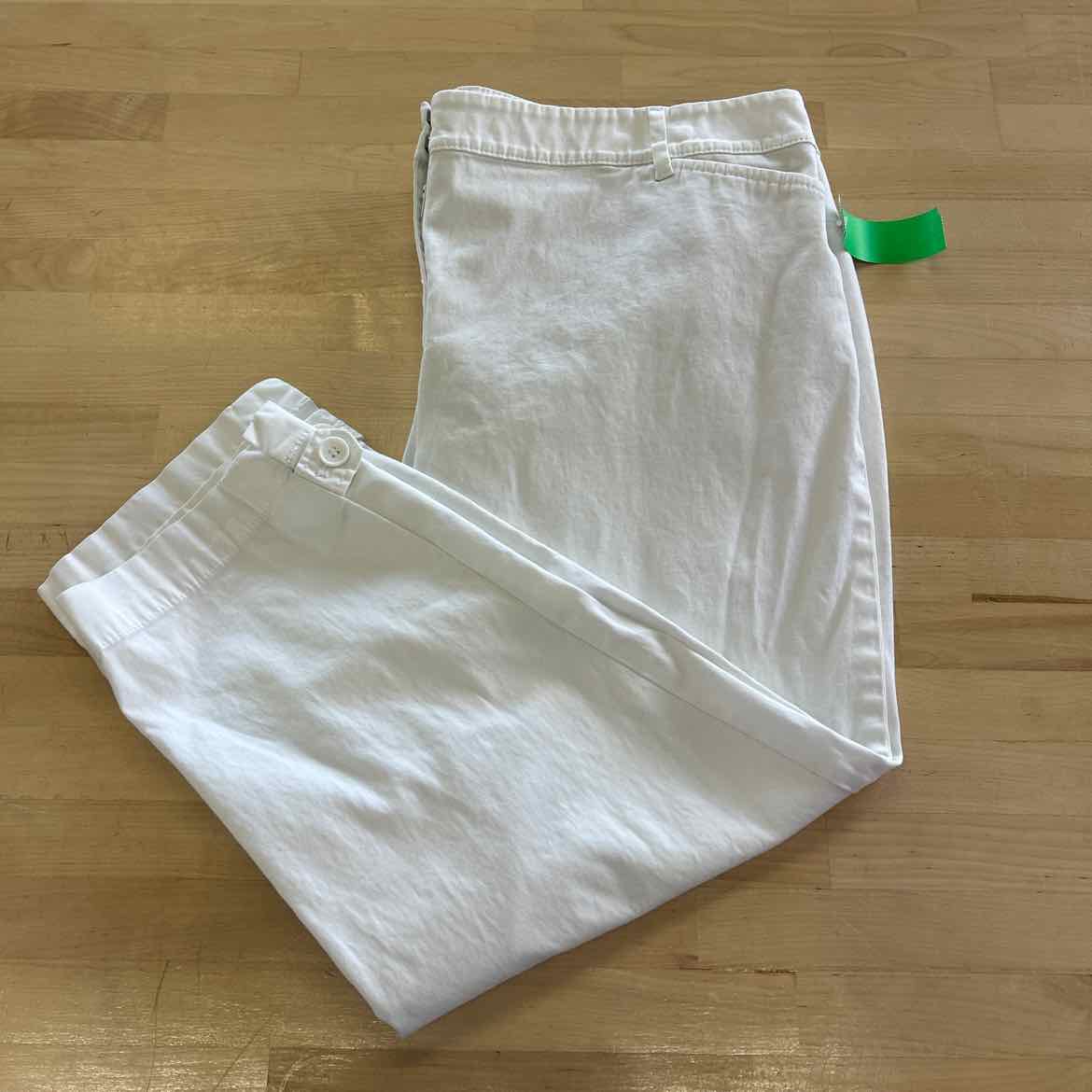 Talbots Size 16P White Preloved Pants