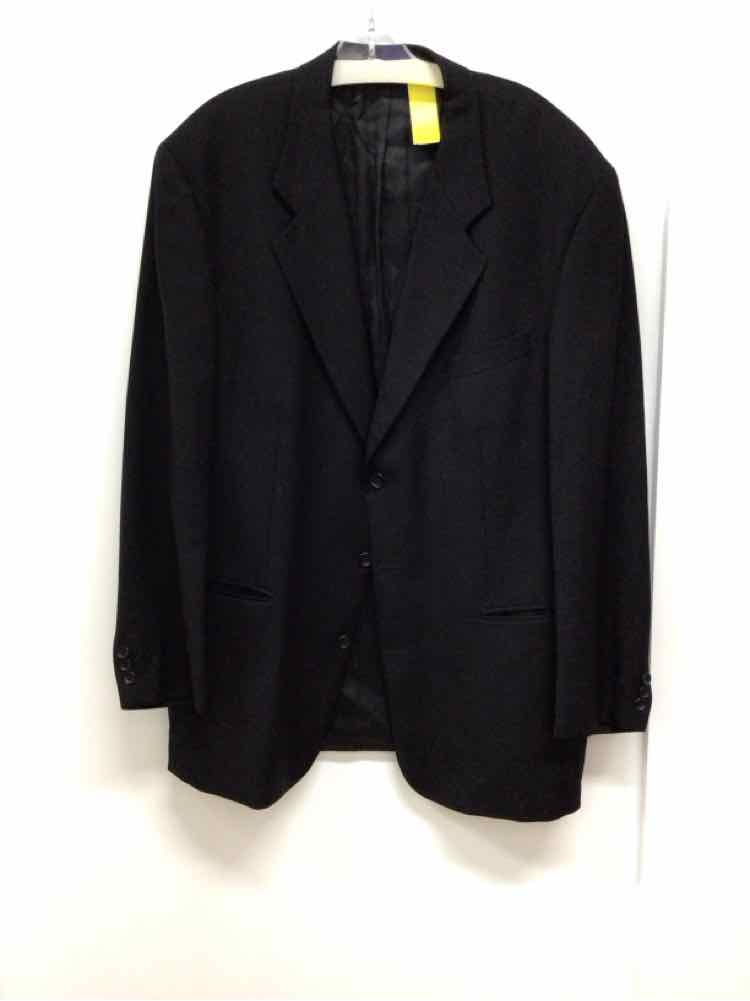 Franco Tassi Size 46 Black Preloved MENS Blazer