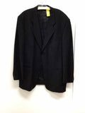 Franco Tassi Size 46 Black Preloved MENS Blazer
