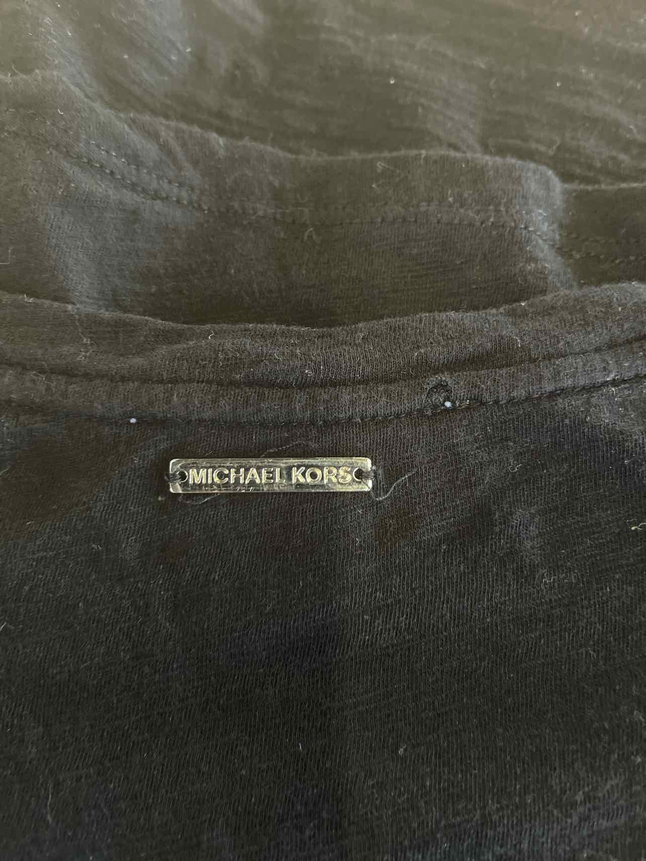 Michael Kors Size M Black Preloved T-Shirt SS