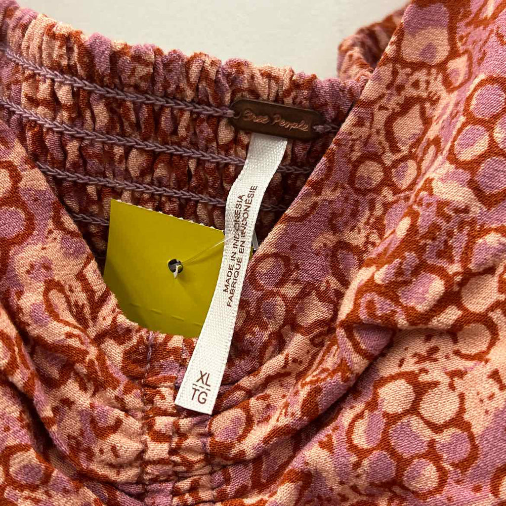 Free People Size XL Pink Dress