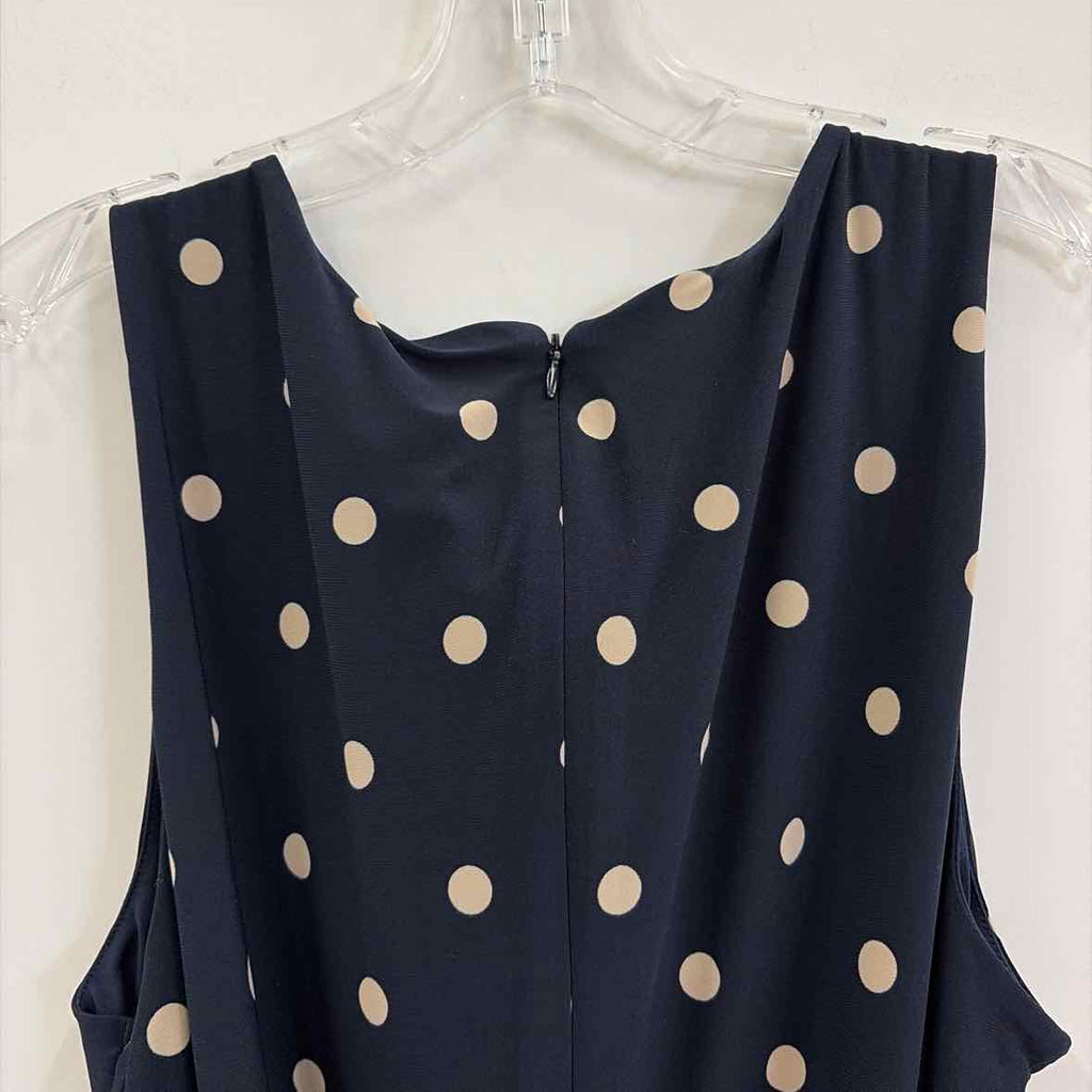 Anne Klein Size 14 Blue & White Preloved Dress