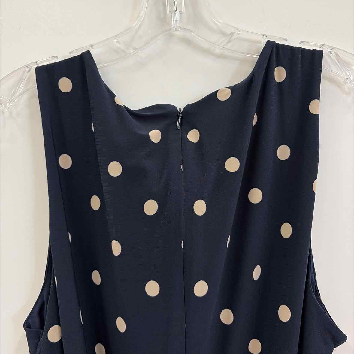 Anne Klein Size 14 Blue & White Preloved Dress