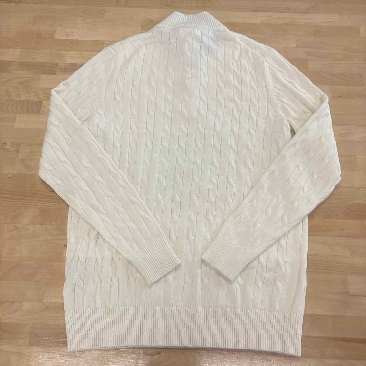 Club Room Size L White MENS Sweater