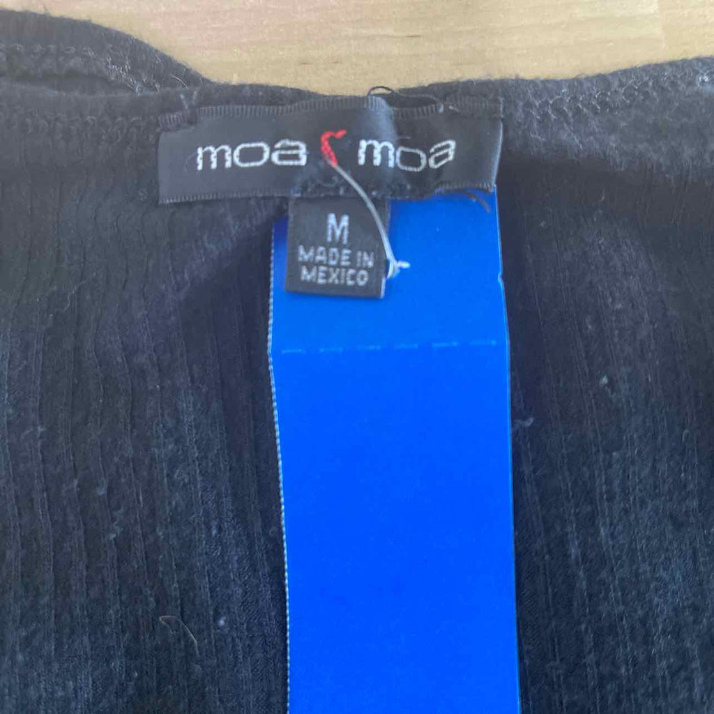 moa moa Size M Black Preloved Tank