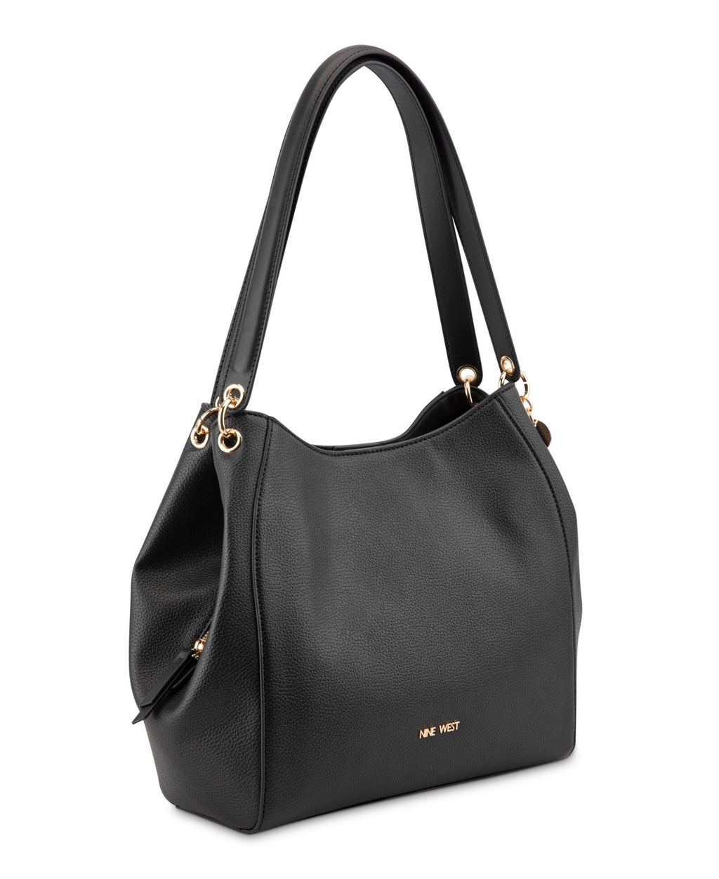 Nine West Meara Large Carryall Bag - Dark Black