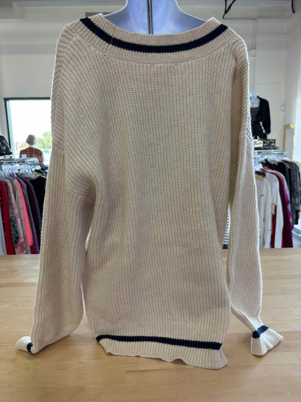 On 34th Size 3X Beige Sweater