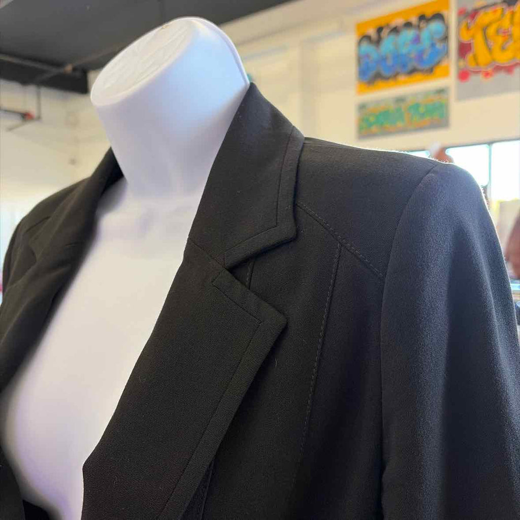 White House Black Market Size 00 Black Used Blazer