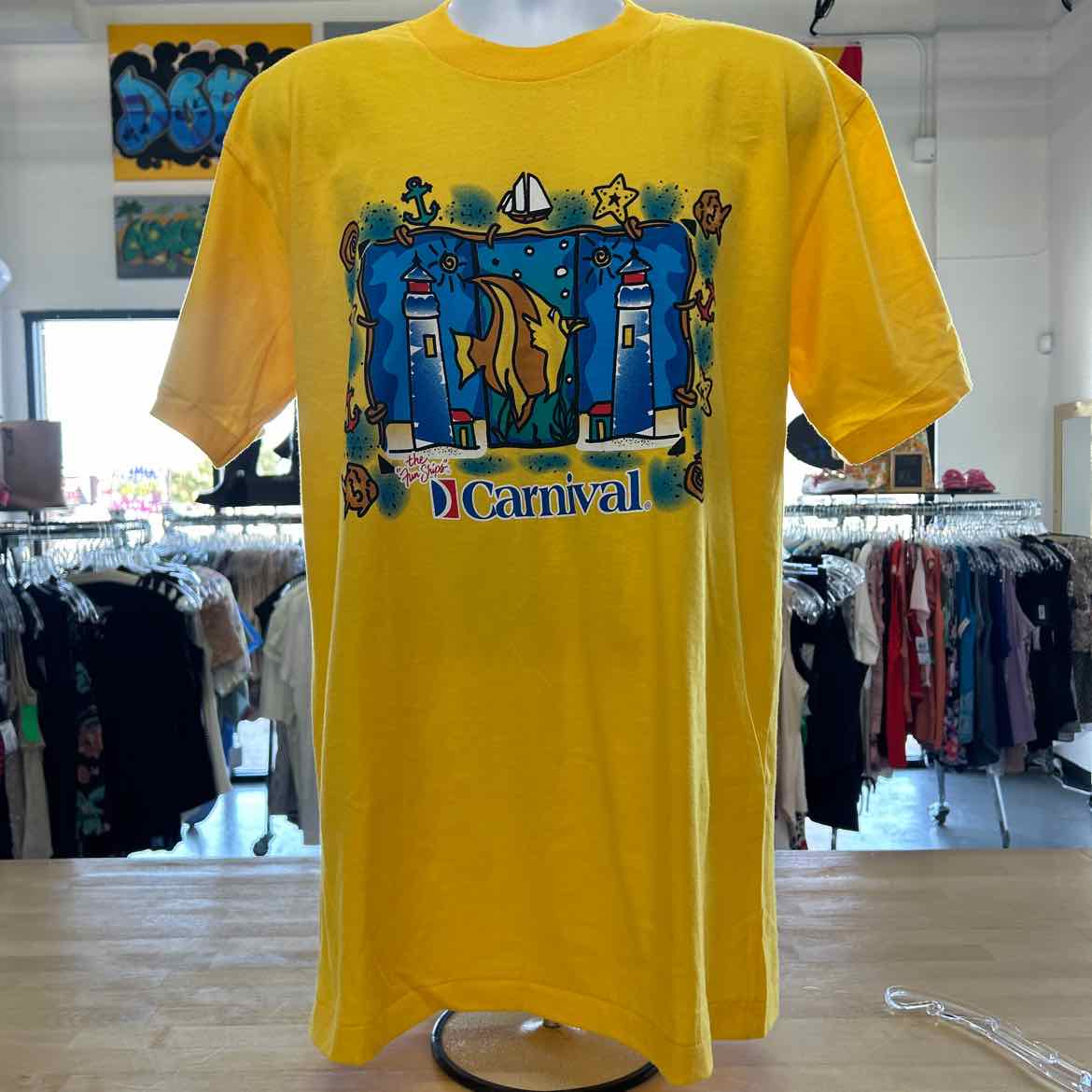 AssortedBrands Size XL Yellow Preloved MENS T-shirt
