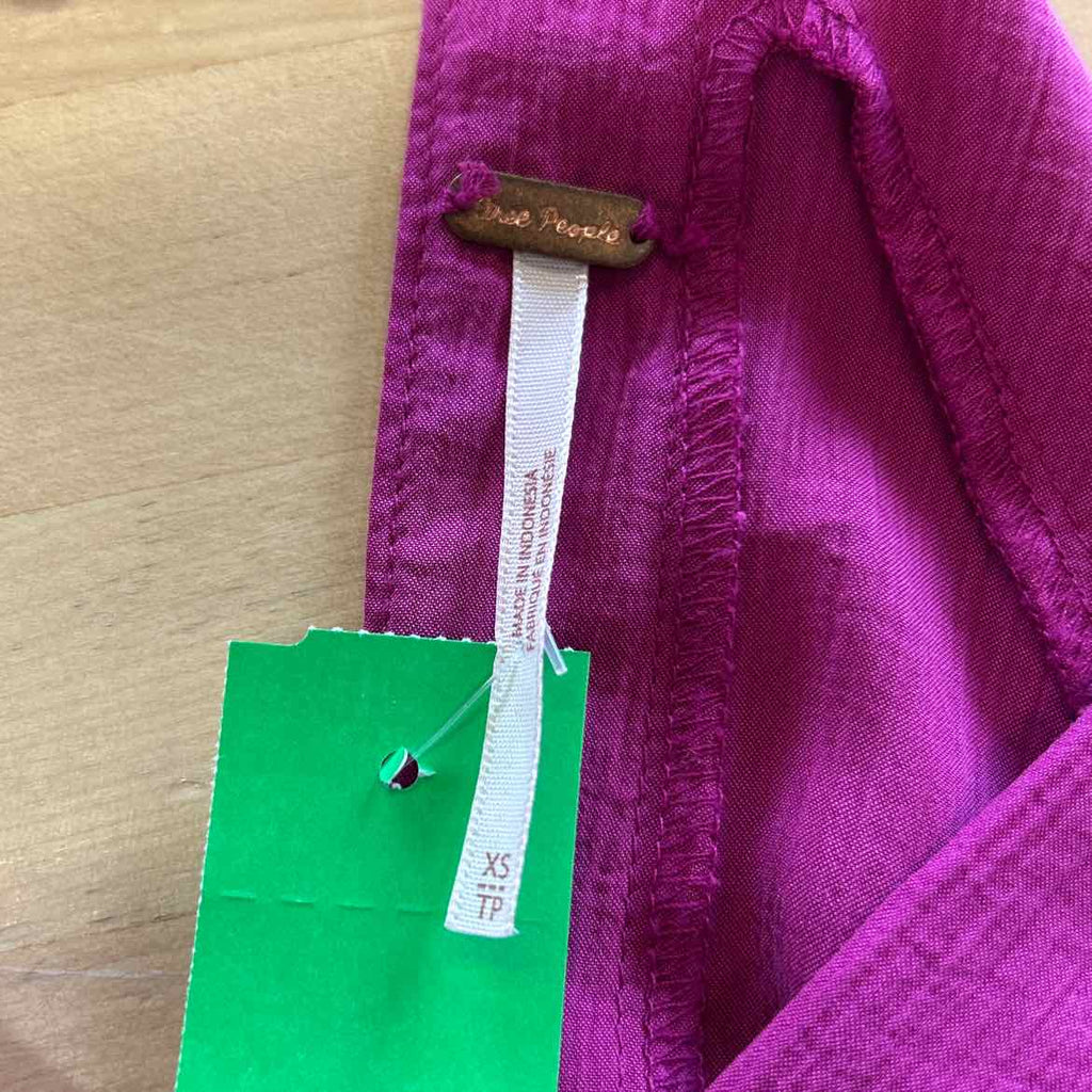 Free People Size XS Pink Preloved Tank