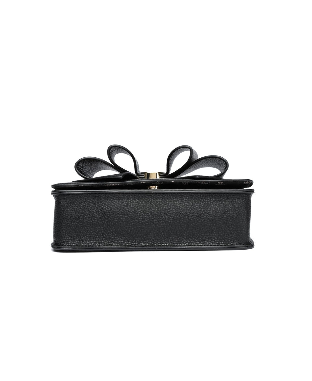Like Dreams Petal Bowtie Dual Crossbody Bag - Black