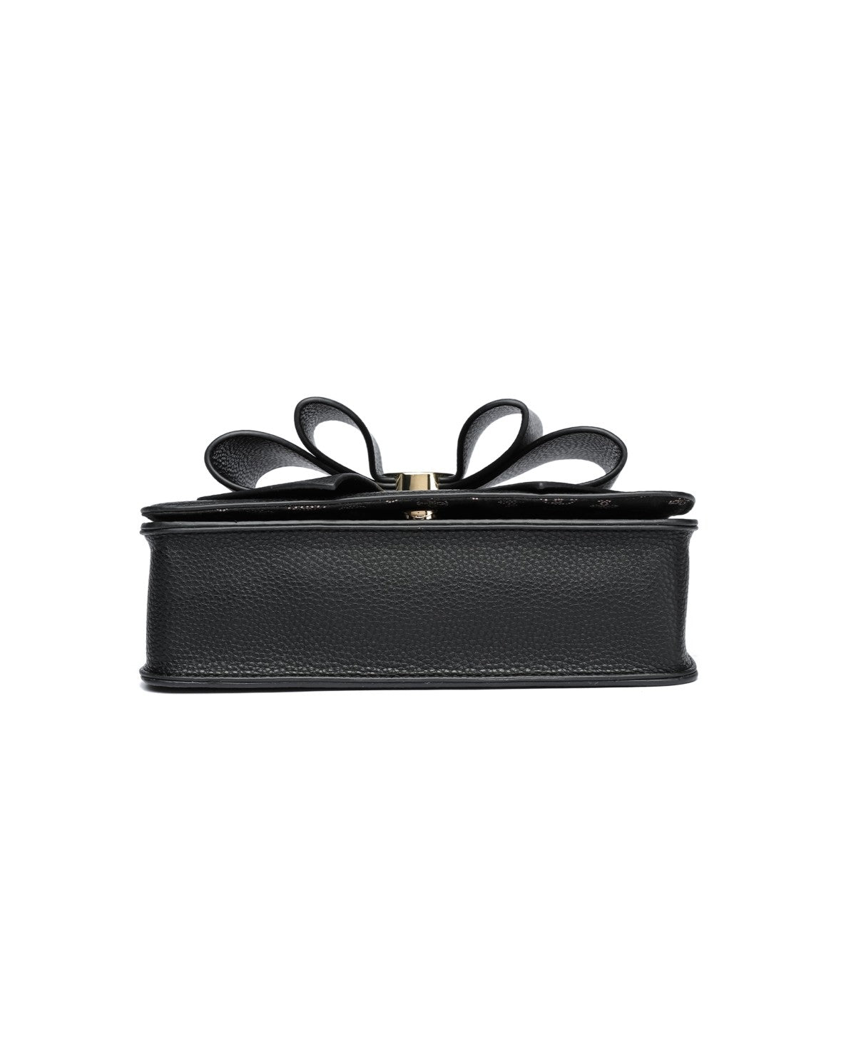 Like Dreams Petal Bowtie Dual Crossbody Bag - Black