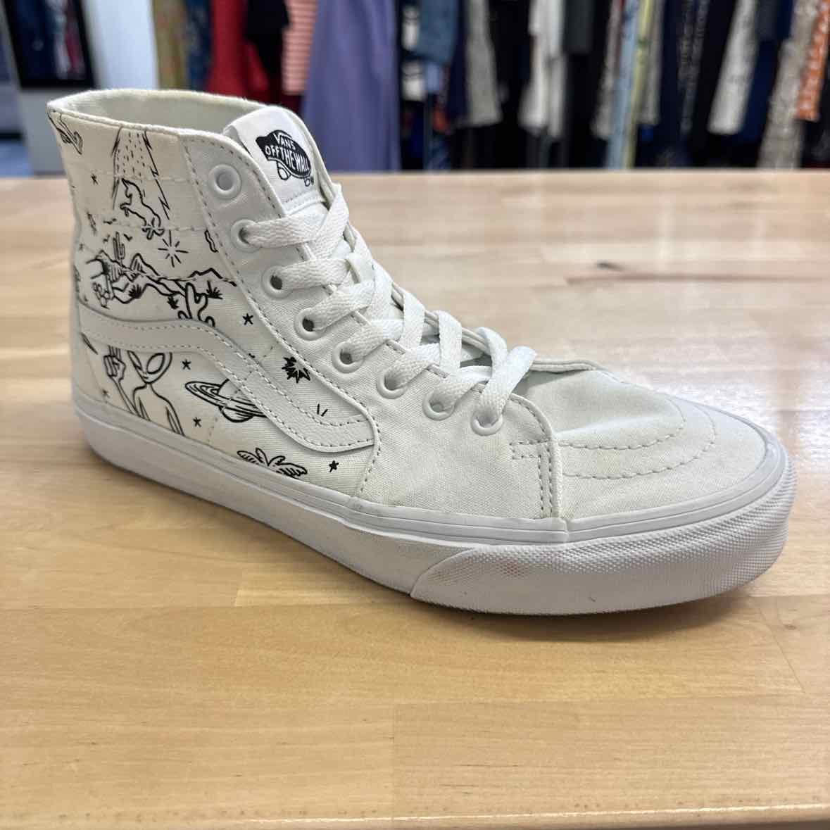 Vans Shoe Size 10 White Sneakers