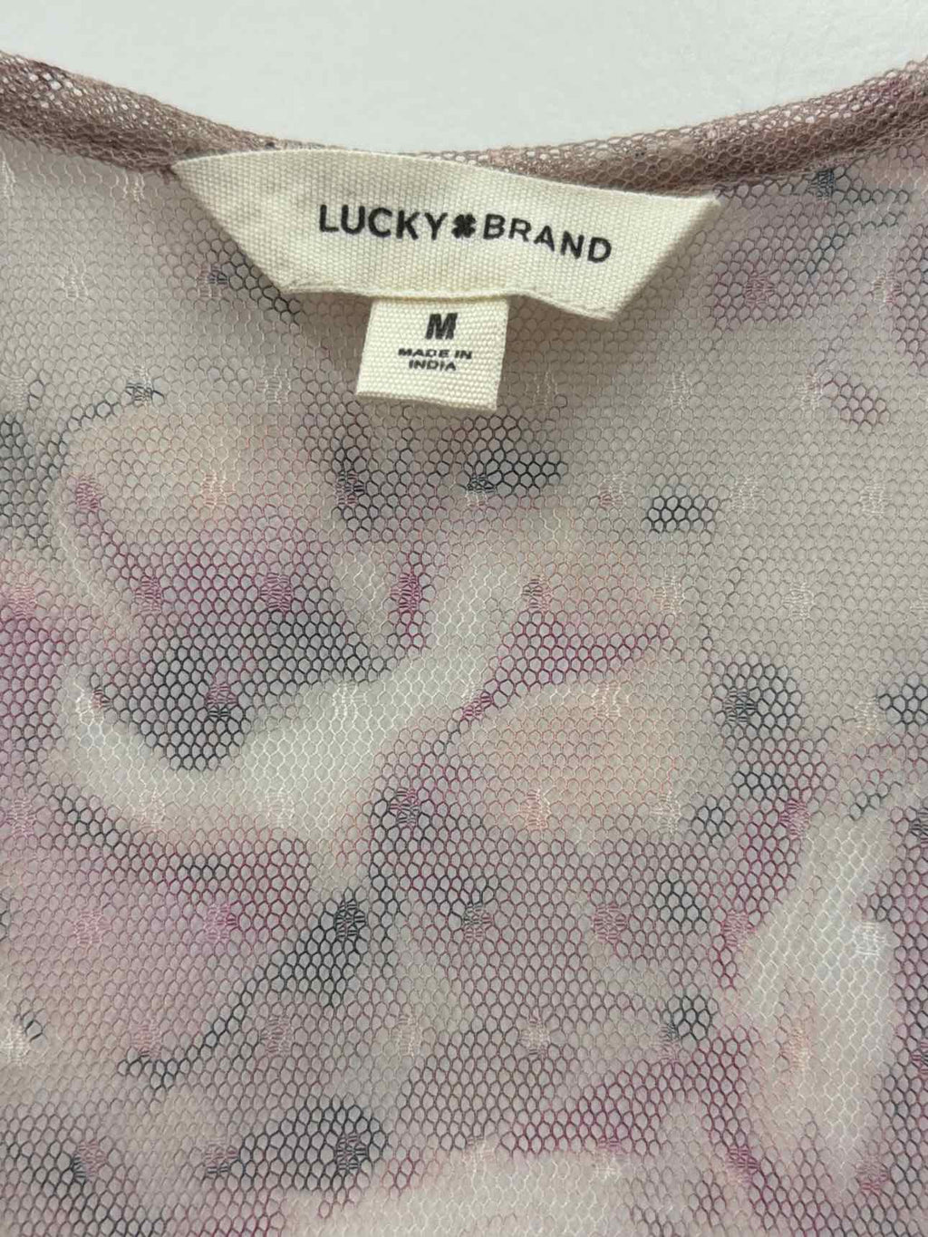 Lucky Brand Size M Pink Dress
