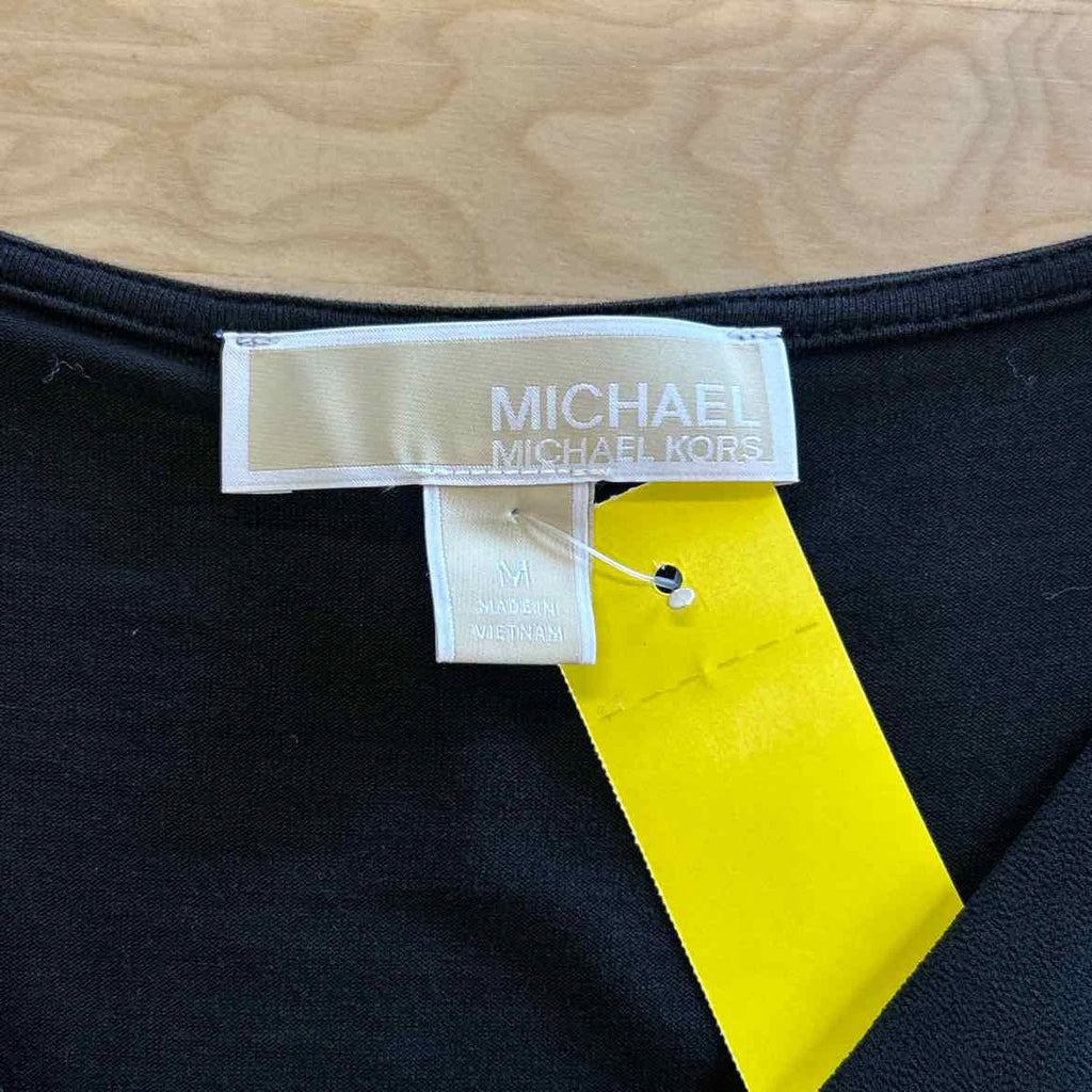 Michael Kors Size M Black Blouse