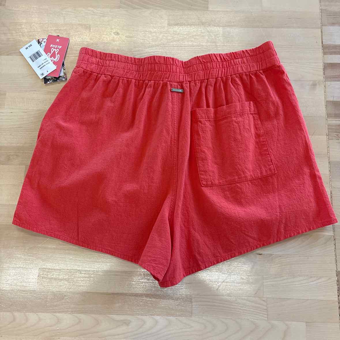 Hurley Size L Orange New Shorts