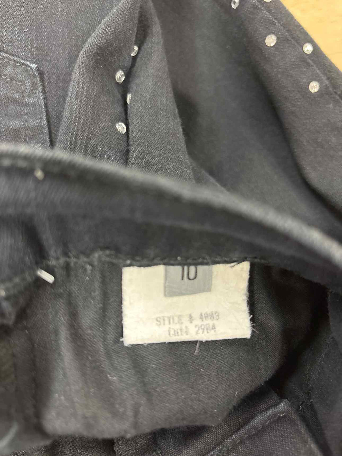 NYDJ Size 10 Black Jeans
