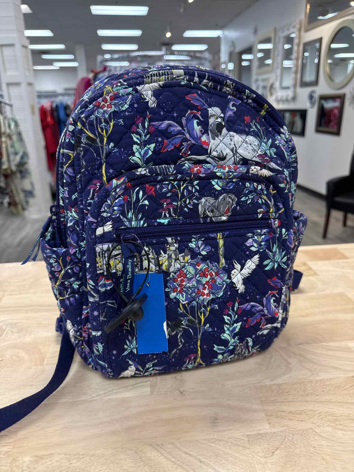 Vera Bradley Blue Print BackPack