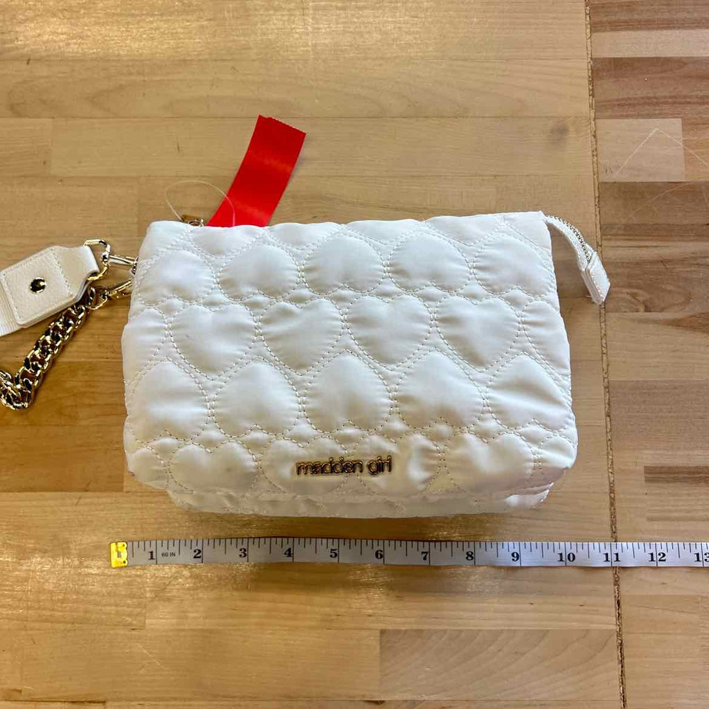 Madden Girl Ari Heart Quilt Modular Crossbody Bag
