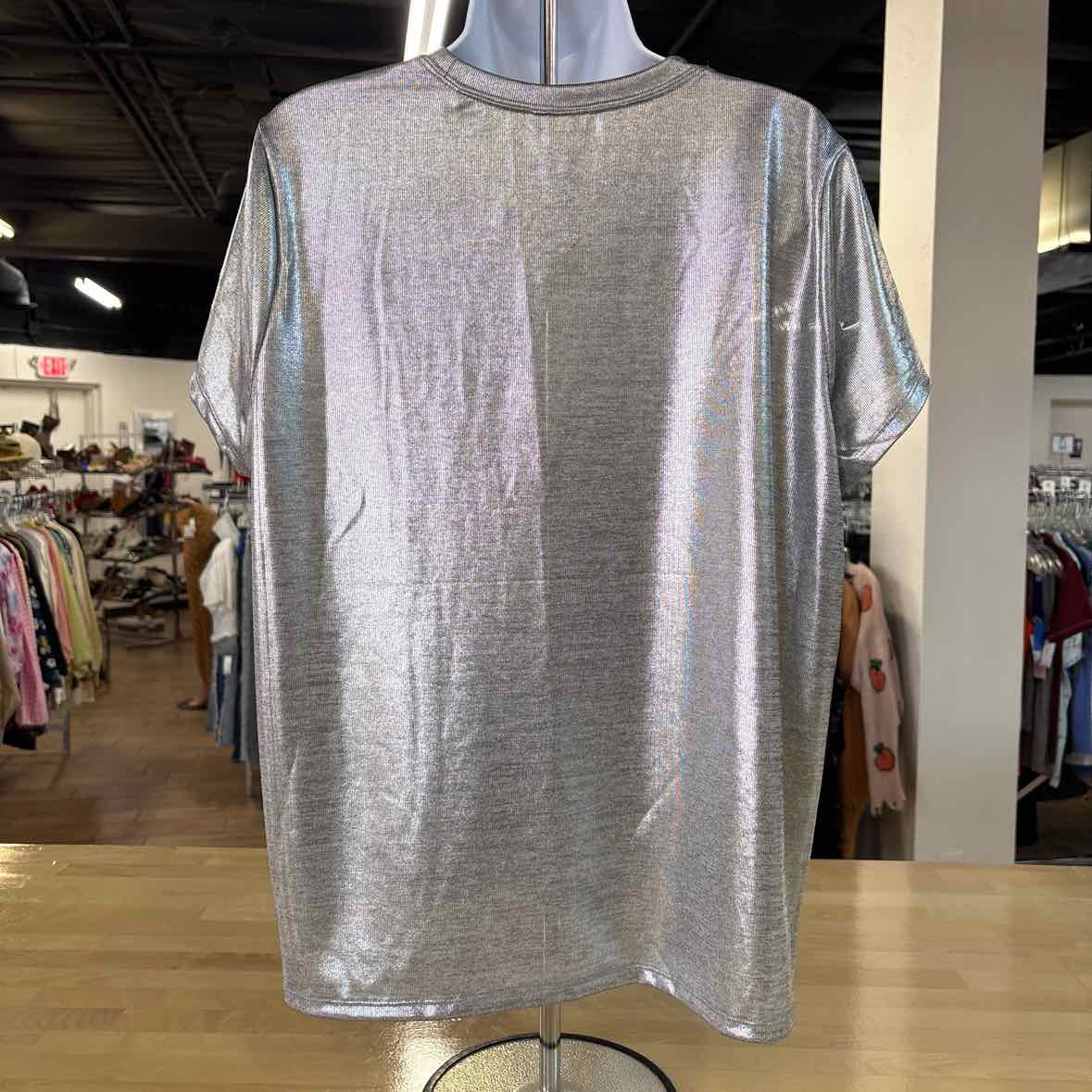 Torrid Size 0 Silver Shirt