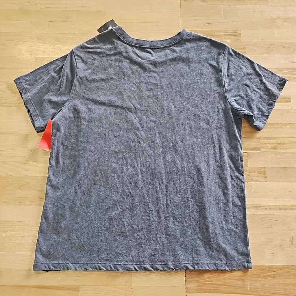 GRAYSON/THREADS Womens Los Angeles Distressed Graphic T-Shirt