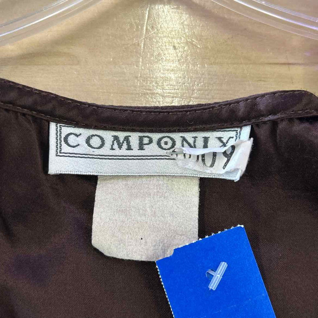 Componix Size L Brown/Tan Preloved Dress