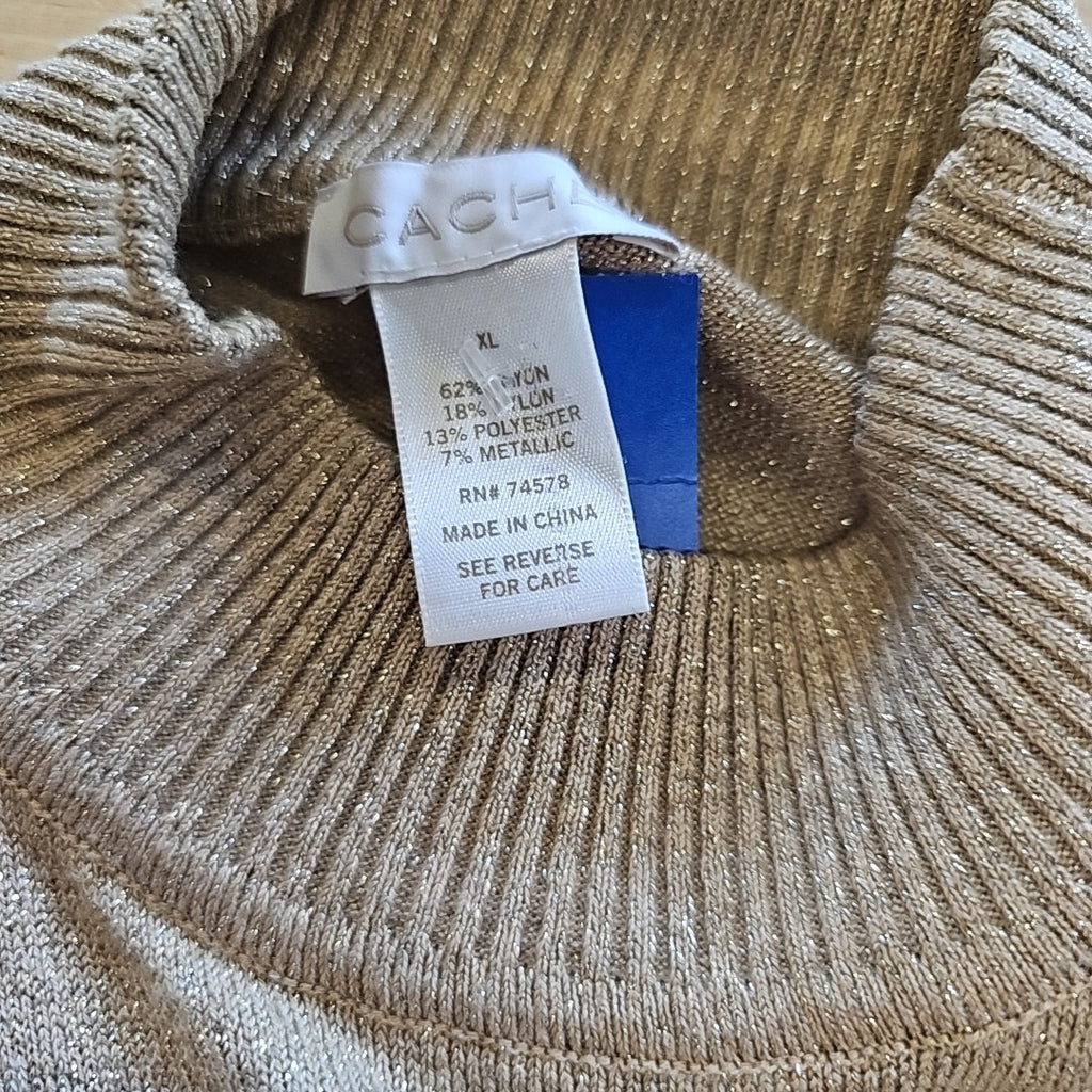 Cache Size XL Gold Longsleeve