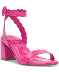 On 34th Size 8 On 34th Women's Pathina Scalloped Block Heel Sandals